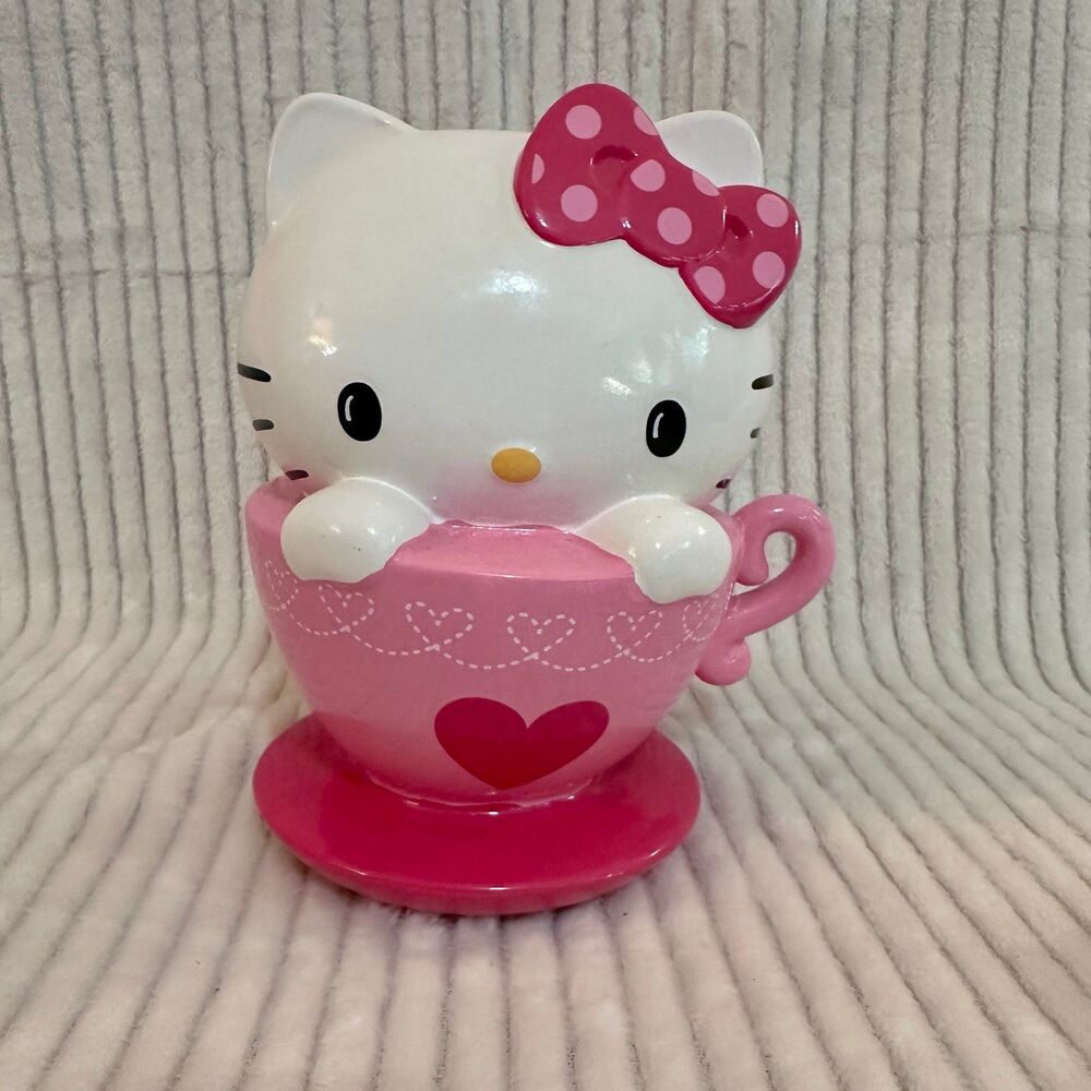 Hello Kitty Teacup Piggy Bank